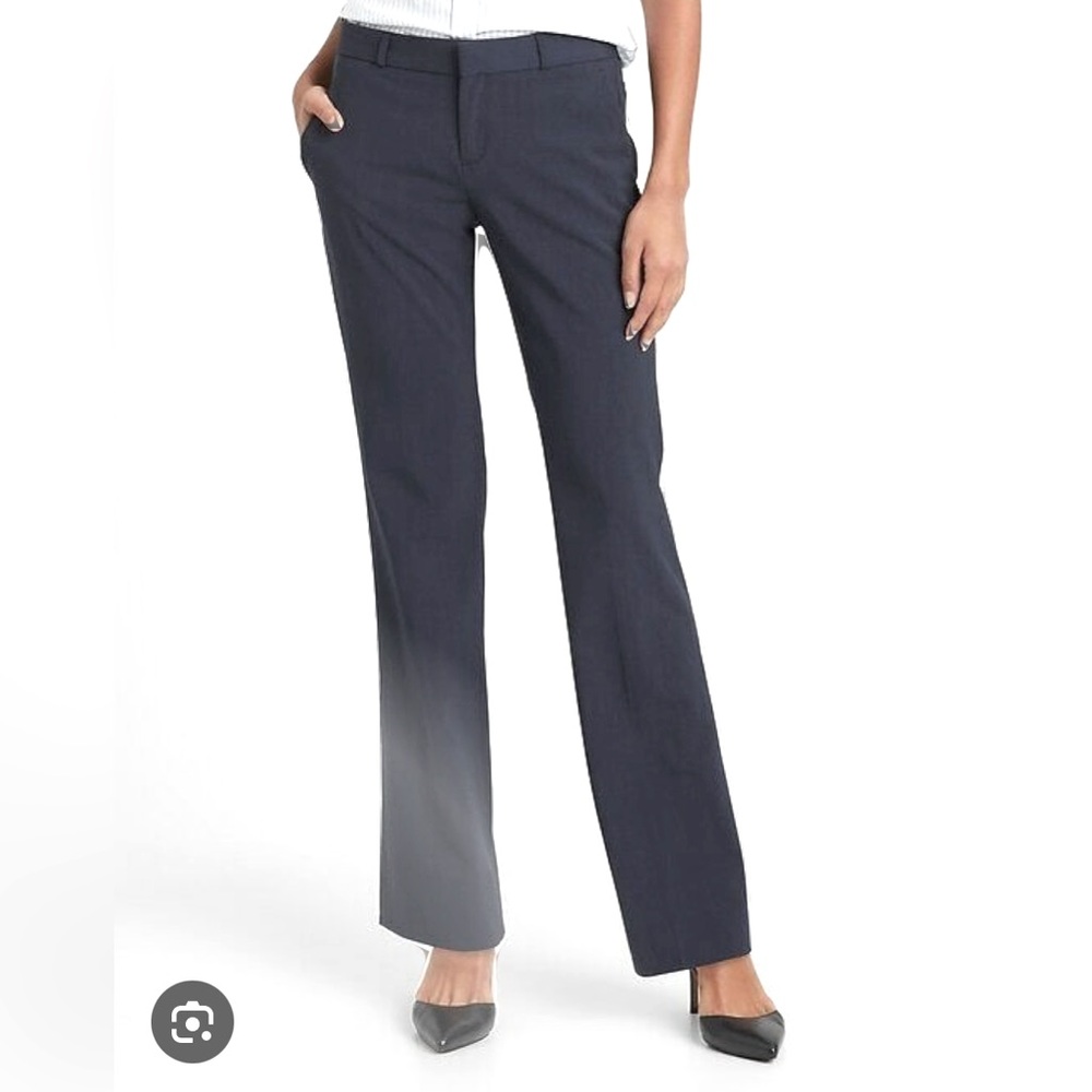 Banana Republic Black Logan Fit Pants
